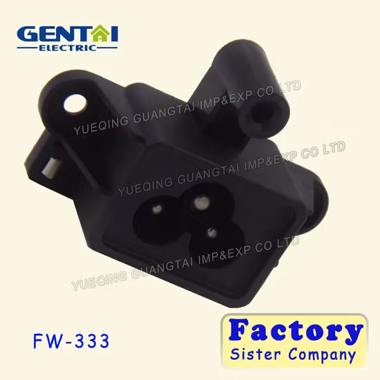 AC-Steckdose, Micky-Maus-Buchse, Typ C6